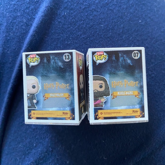 Bitty pop Harry Potter series. One Hagrid and one Draco malfoy - Picture 4 of 6
